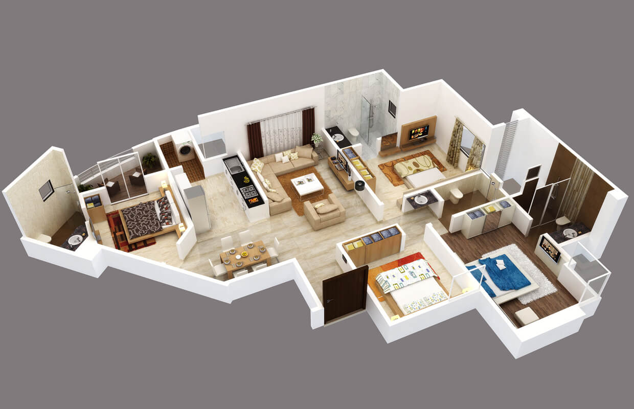 interior, Exterior, 360 Panorama, Walktrough, Floor plans & sections, 3d, architecture